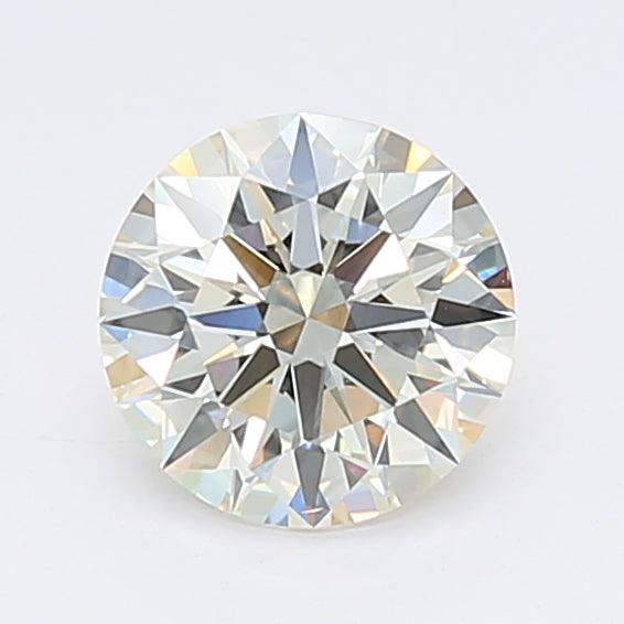 2 carat natural round brilliant-cut diamond